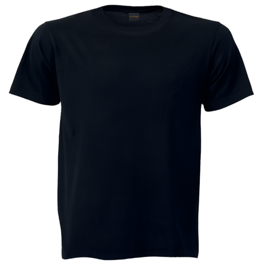 180g 100% Cotton Men's Crew Neck T-Shirt Black