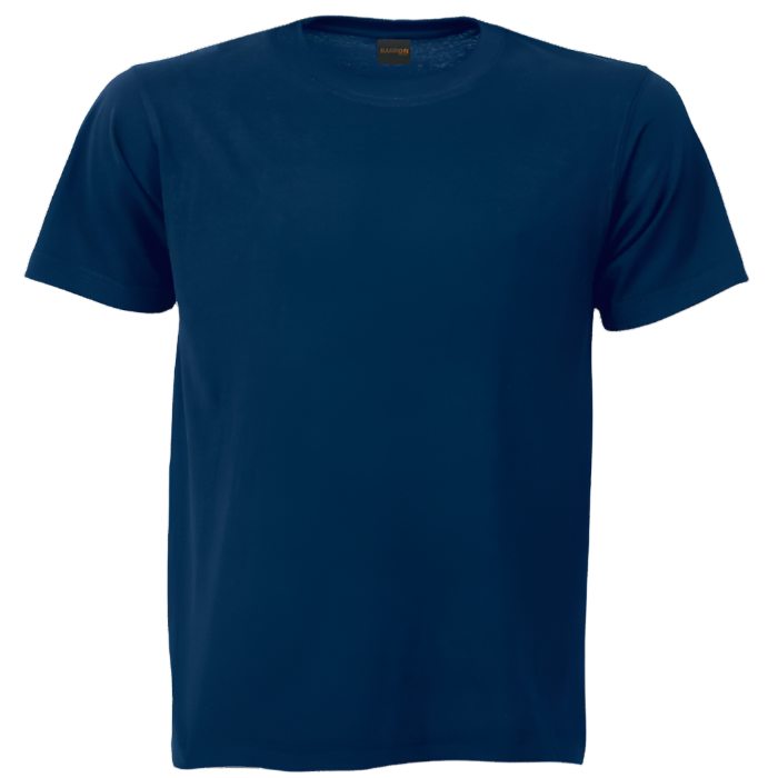 180g 100% Cotton Men's Crew Neck T-Shirt Navy