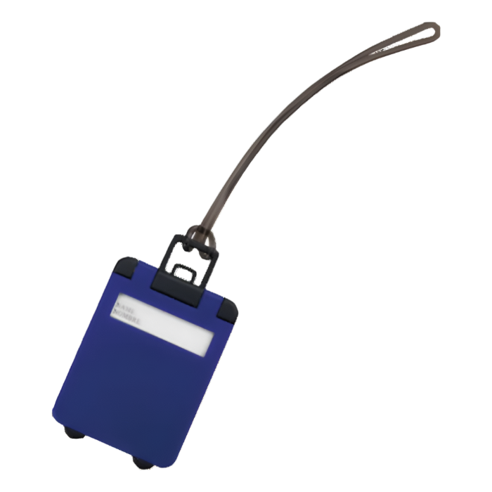 Cloris Luggage Tag Blue