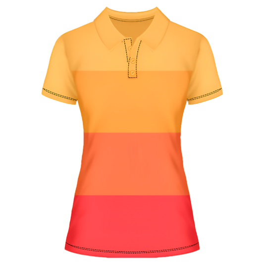 Custom Ladies Sublimated Golf Shirt