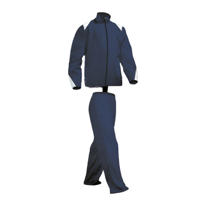 Econo Tracksuit Navy & White
