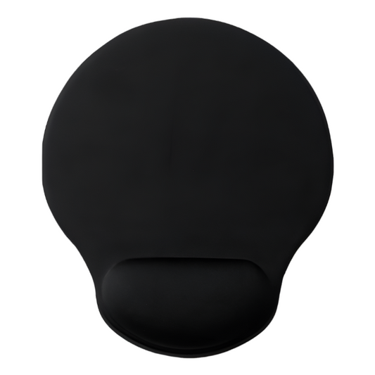 Minet Mousepad Black with wrist-rest