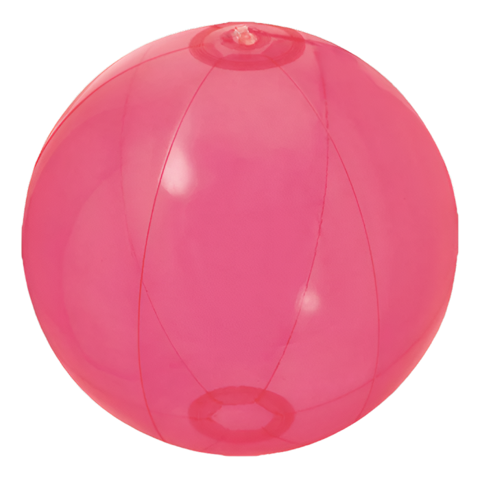 Nemon Beach Ball Transparent Fuchsia