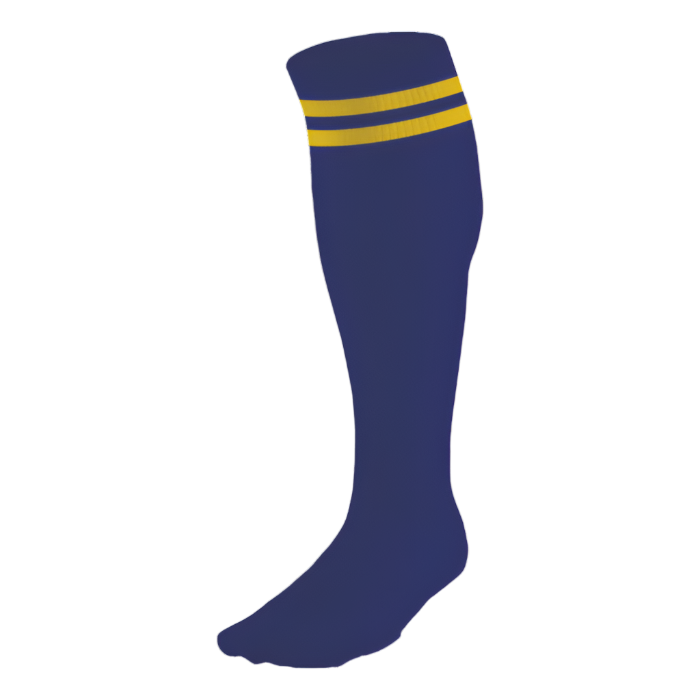 Pace Sock Royal & gold