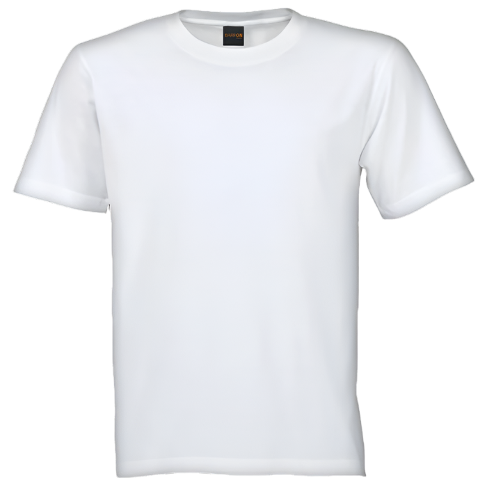 180g 100% Cotton Men's Crew Neck T-Shirt White