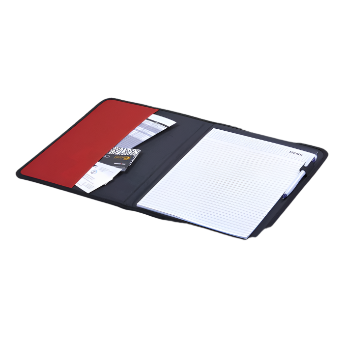 A4 Folder with Inner Pocket Open