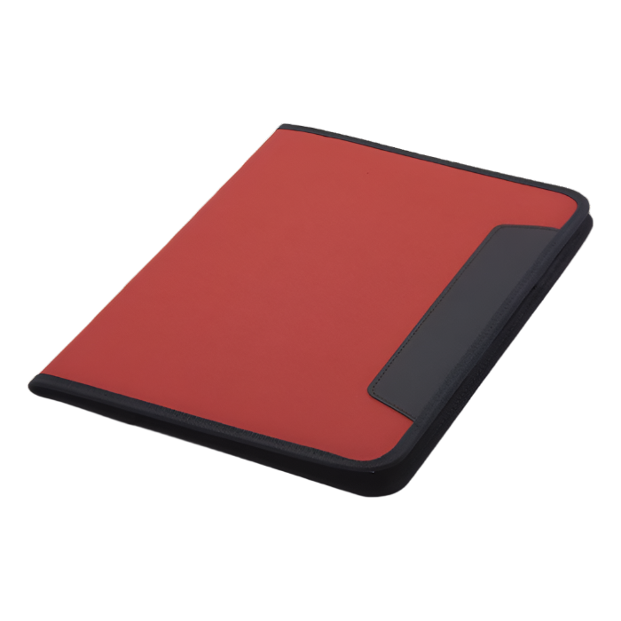 A4 Folder with Inner Pocket Red
