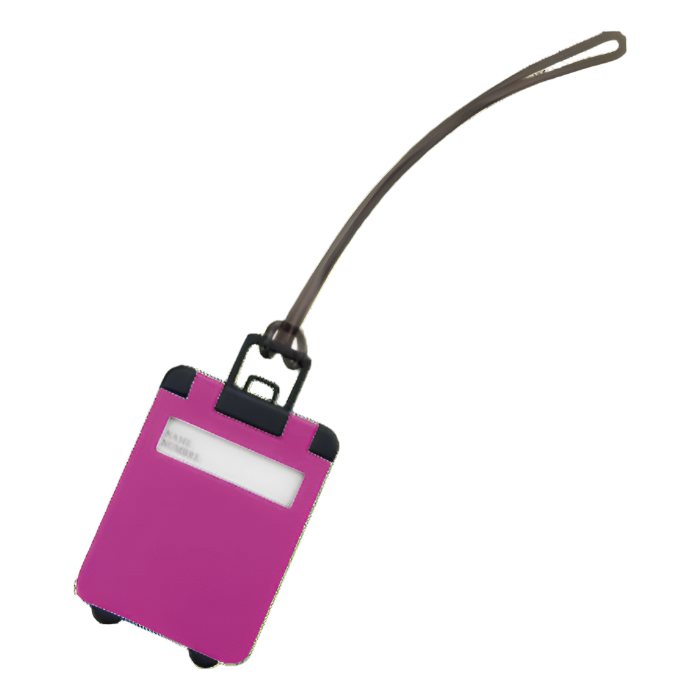 Cloris Luggage Tag Fuchsia