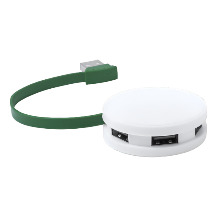 Niyel USB Hub Green Open