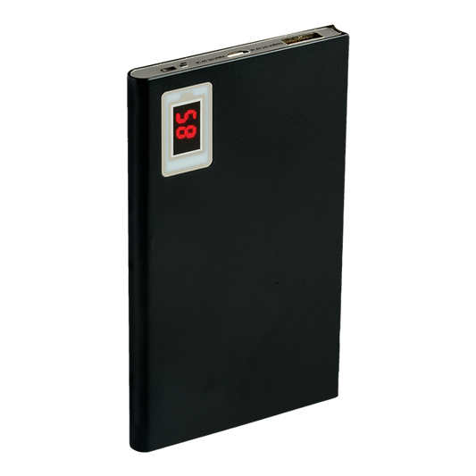 Powerbank with Battery Indicator Black