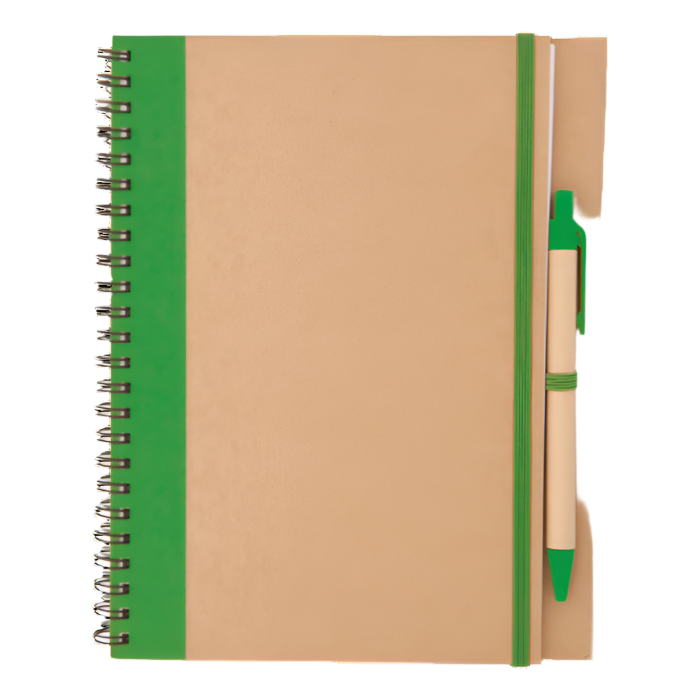 Tunel A5 Notebook Green